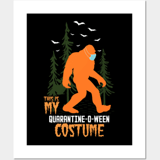 Bigfoot Quarantine O Ween Posters and Art